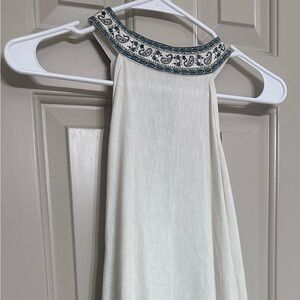 NWOT Venus Paisley Linen Blouse